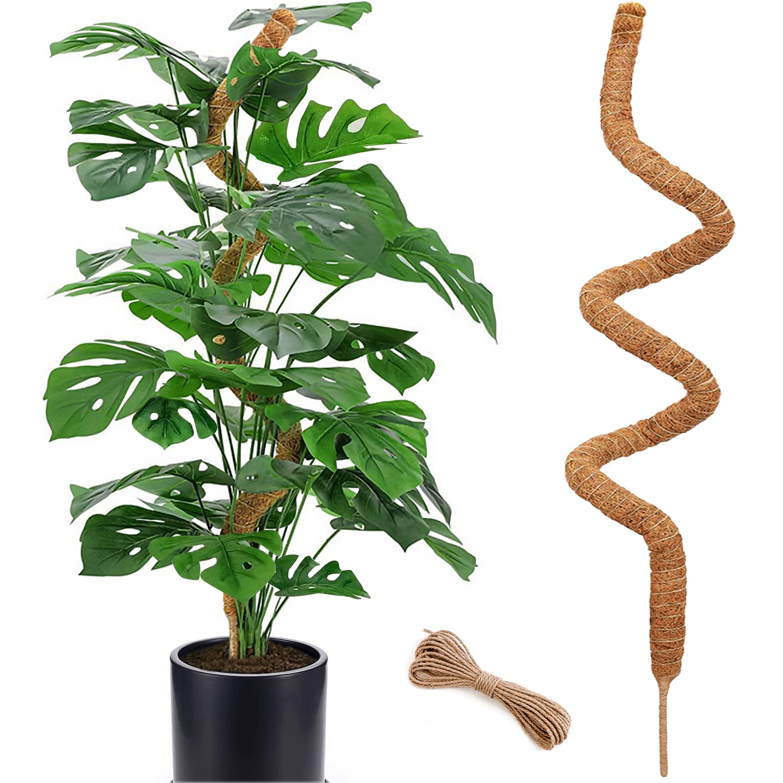 coir moss poles